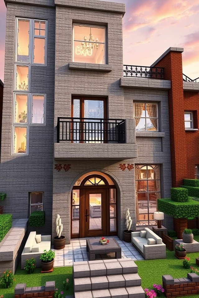 sophisticated cozy living space