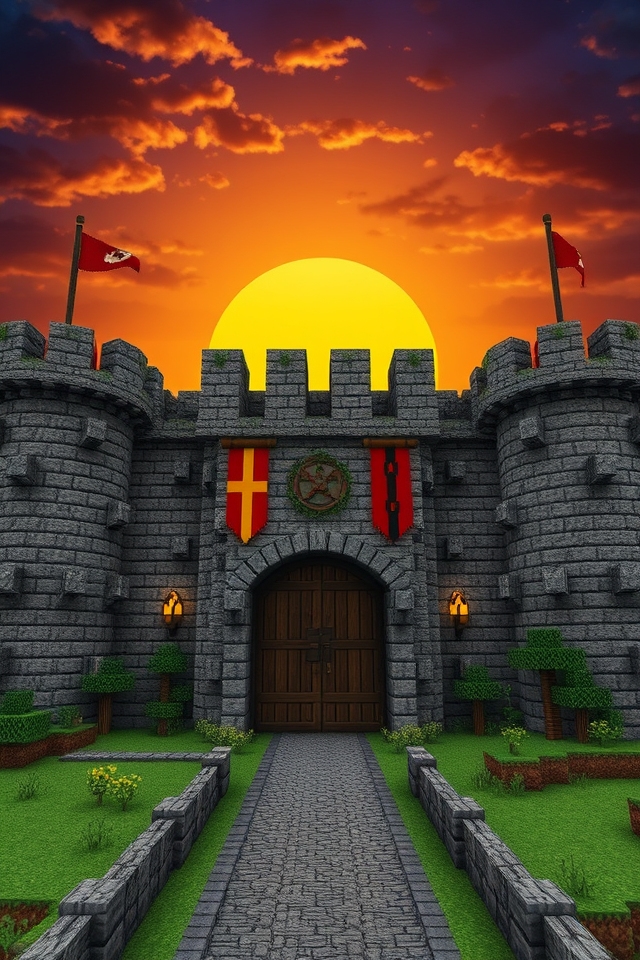strong protective fortress walls