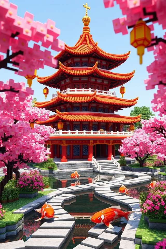 stunning architectural highlight pagoda