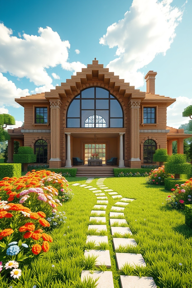 stunning pale oak architecture