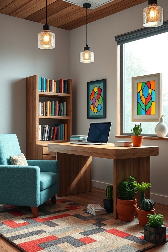 stylish functional home office