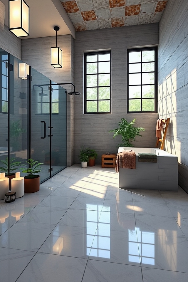 stylish modern minecraft bathrooms