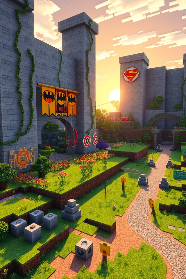 superhero skills training ground