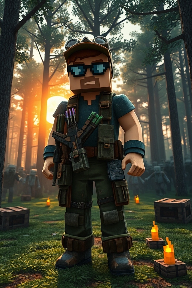 survival ready zombie hunting attire