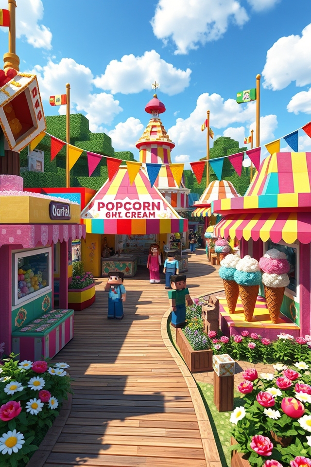 themed food stall experiences