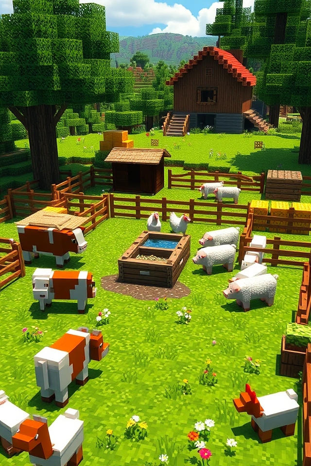 thriving livestock sanctuary creation