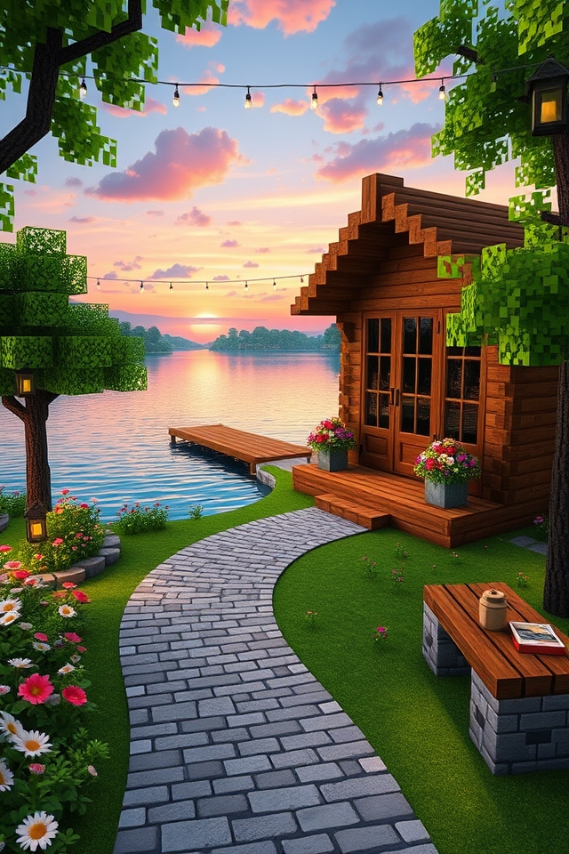 tranquil lakeside retreat cabin