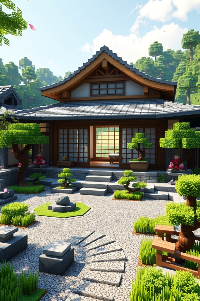 tranquil zen garden retreat