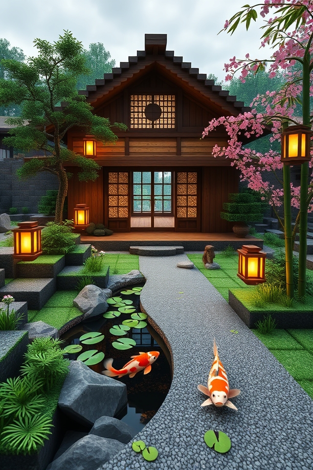 tranquil zen garden retreat