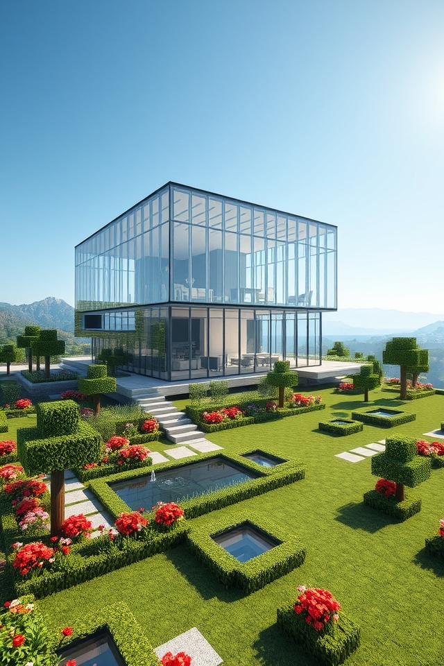 transparent modern architectural design