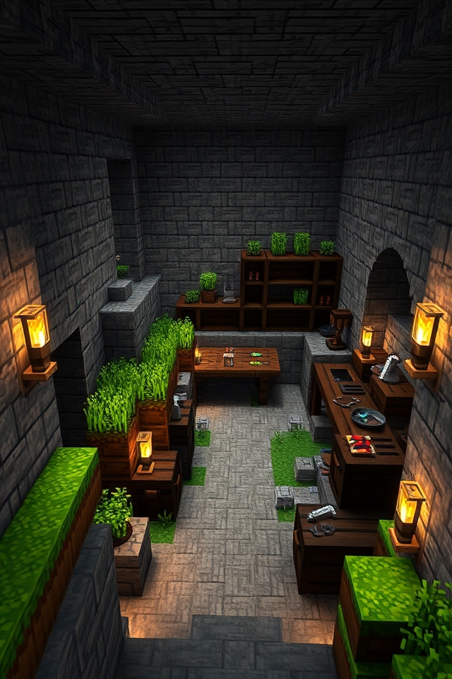 underground bunker fortress design