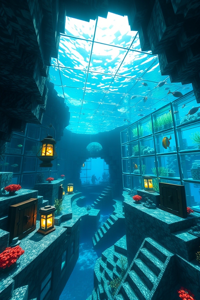 underwater adventure mine design