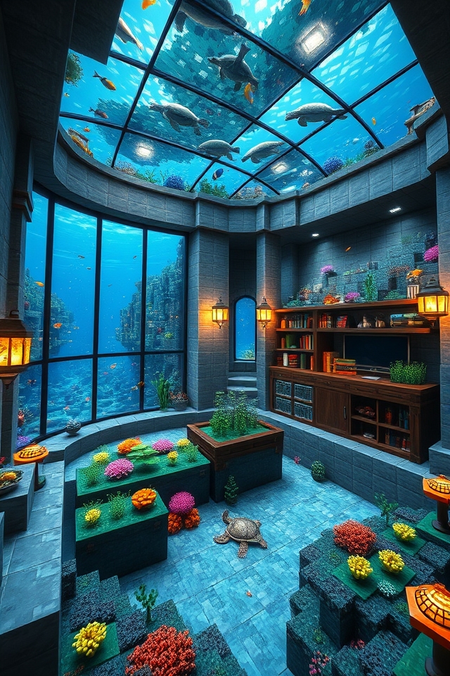 underwater sanctuary with farms