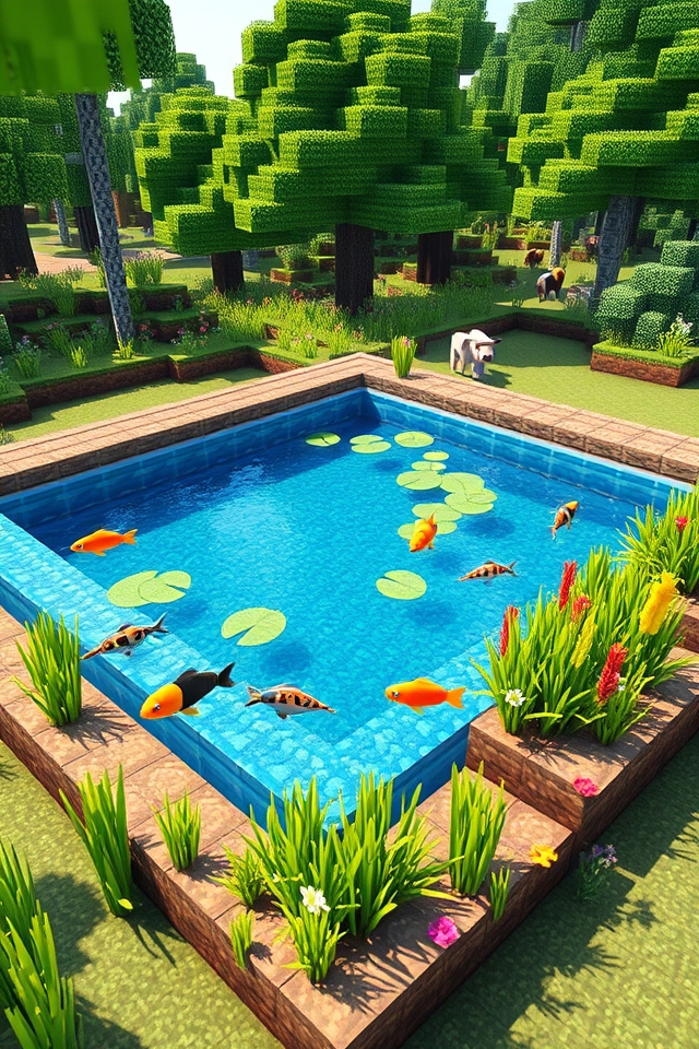 vibrant aquatic tranquility zone