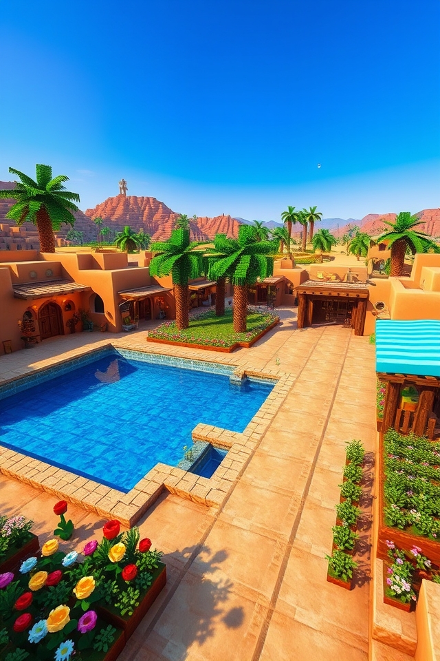 vibrant desert escape community