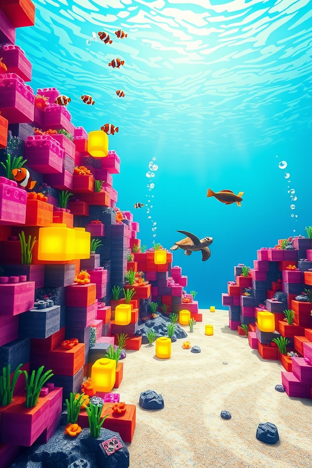 vibrant underwater reef experience