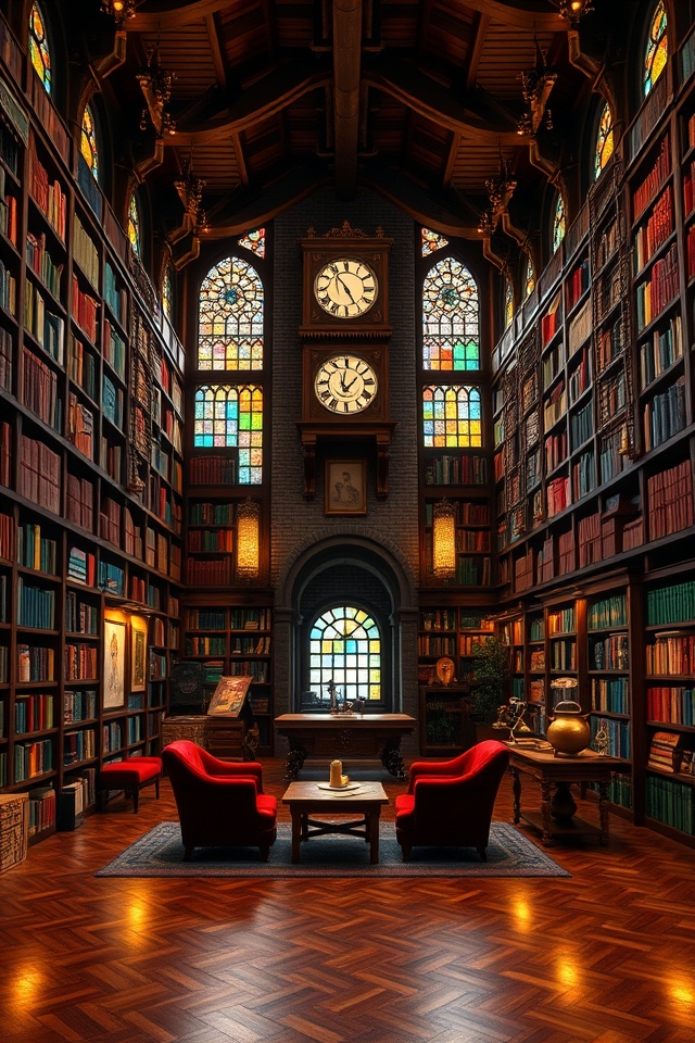 victorian industrial library design