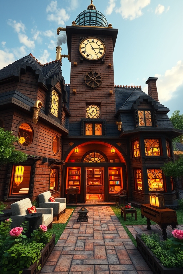 victorian meets fantasy machinery