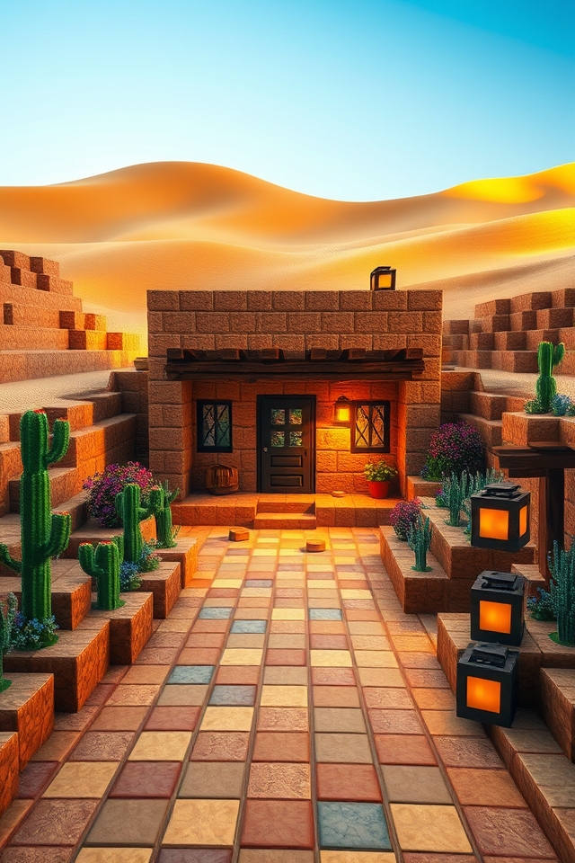 warm earthy desert aesthetic