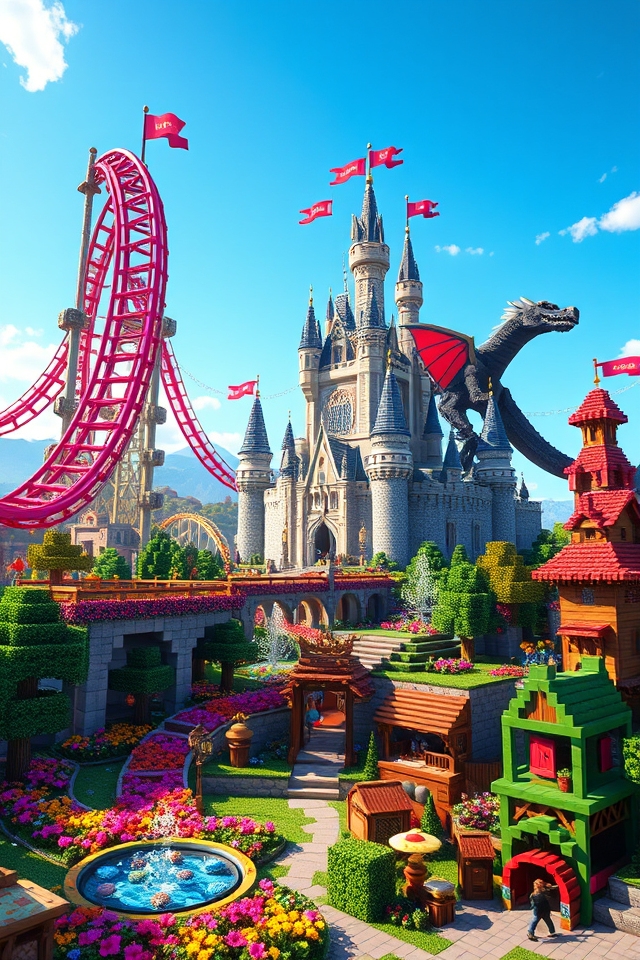 whimsical adventure in minecraft