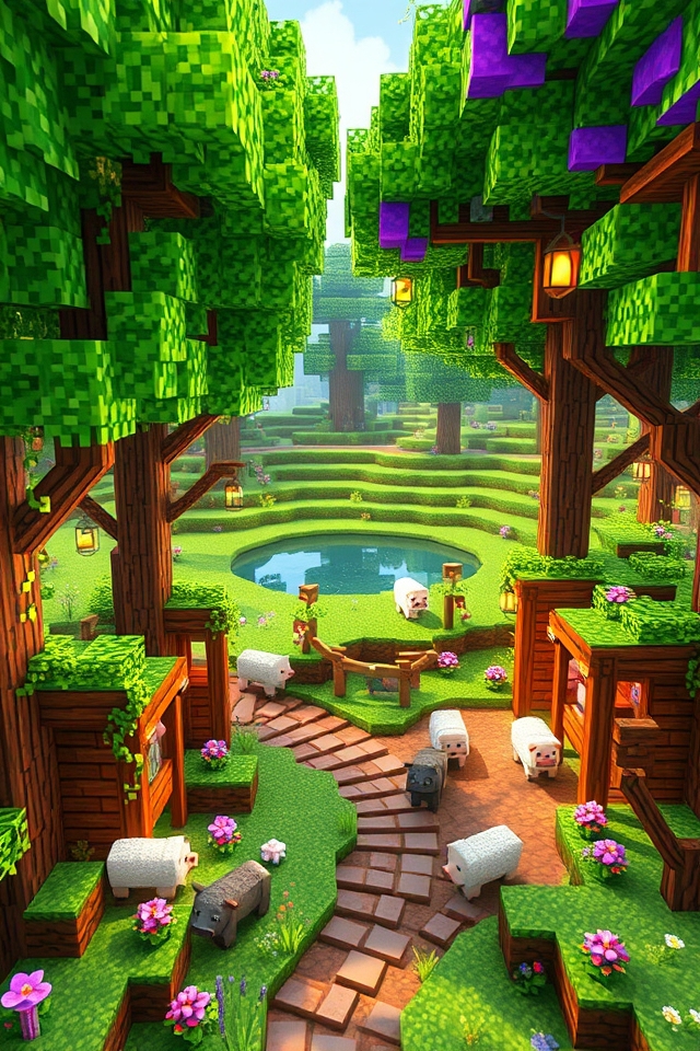 whimsical animal retreat haven