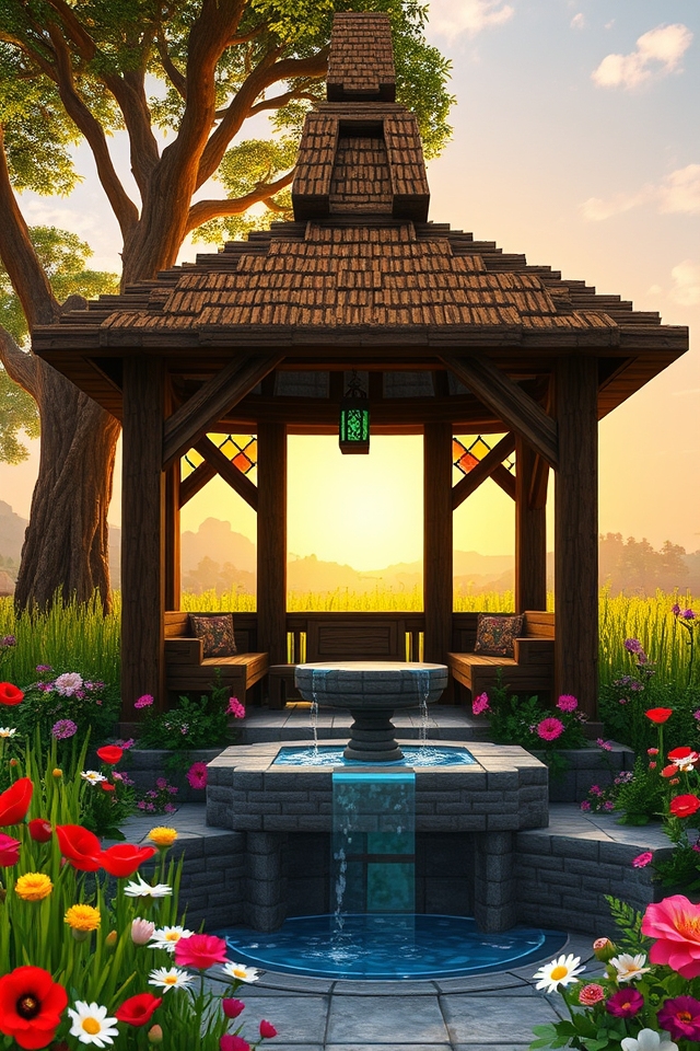 whimsical architectural nature retreat
