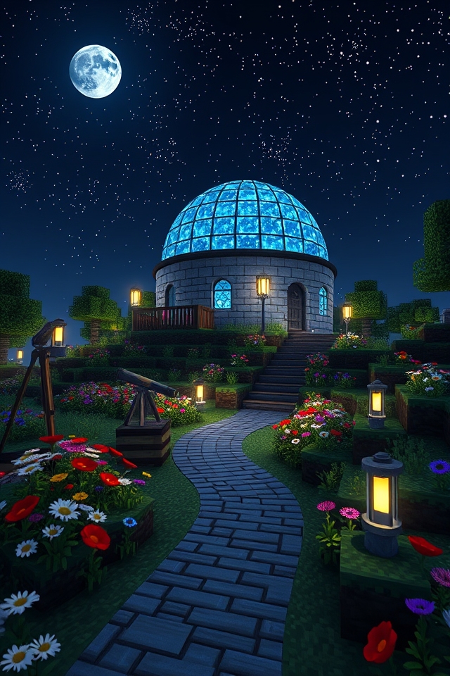 whimsical celestial exploration sanctuary