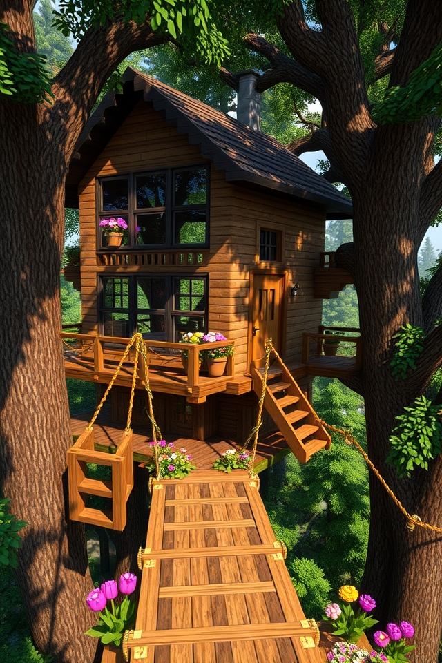 whimsical elevated natural escape