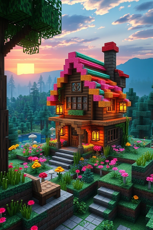 whimsical enchanted fairy retreat