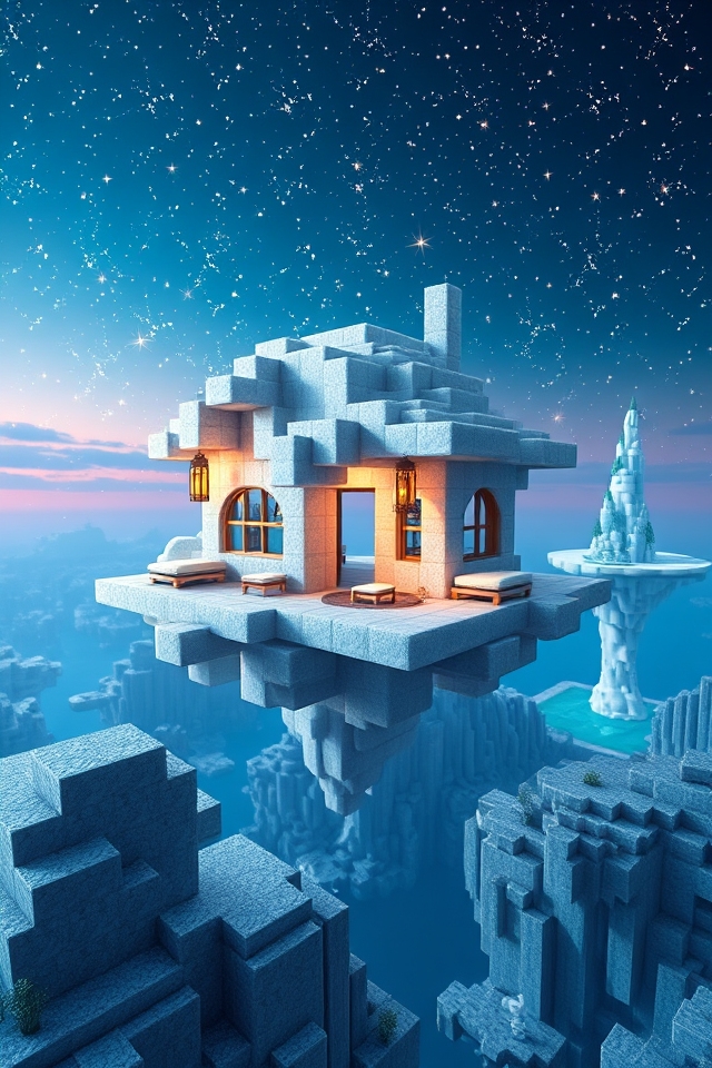 whimsical floating cloud home