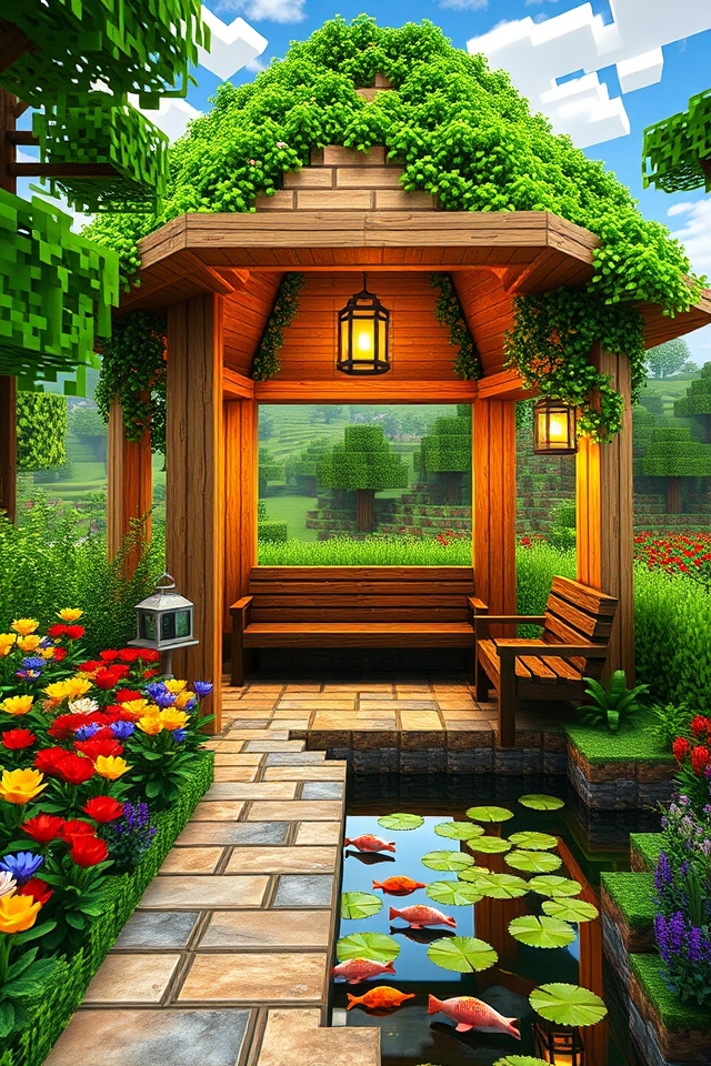 whimsical outdoor retreat design