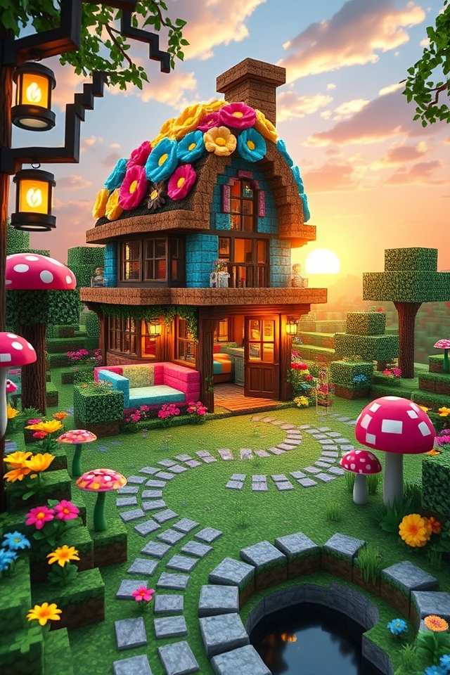 whimsical romantic adventure cottage