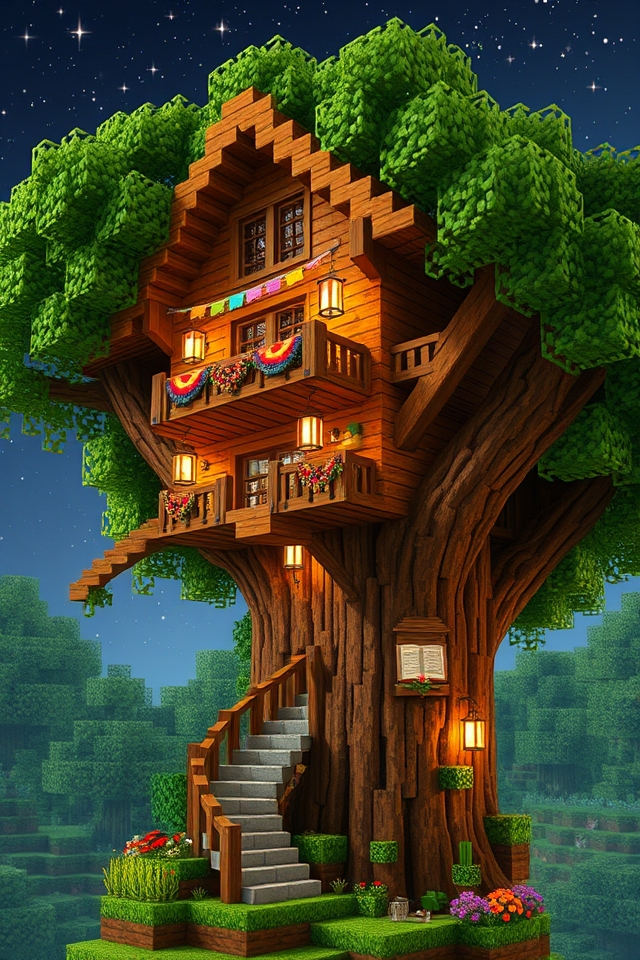 whimsical treehouse adventure awaits