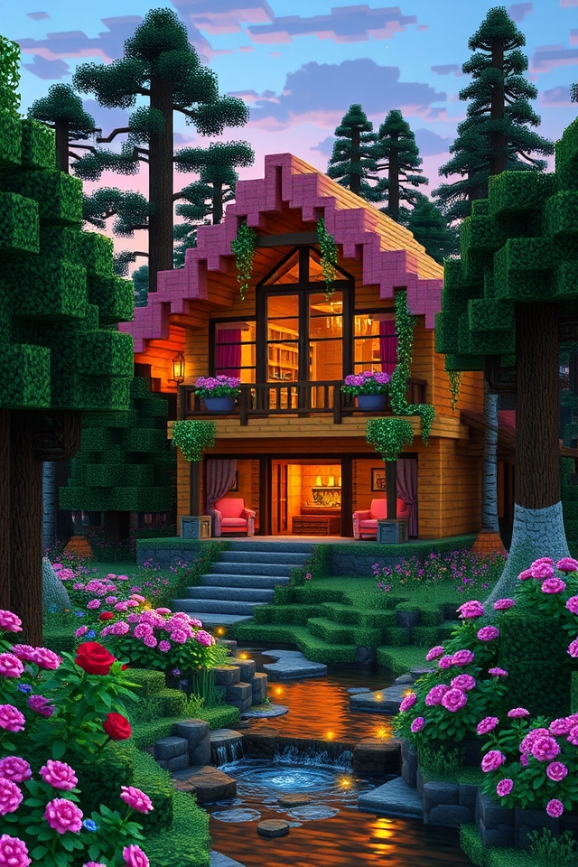 whimsical woodland magical retreat