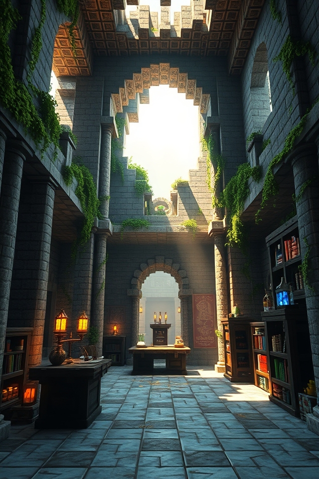 ancient temple enchantment room