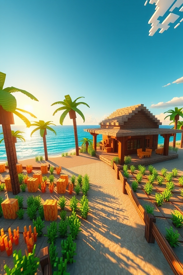 beachside farming paradise retreat