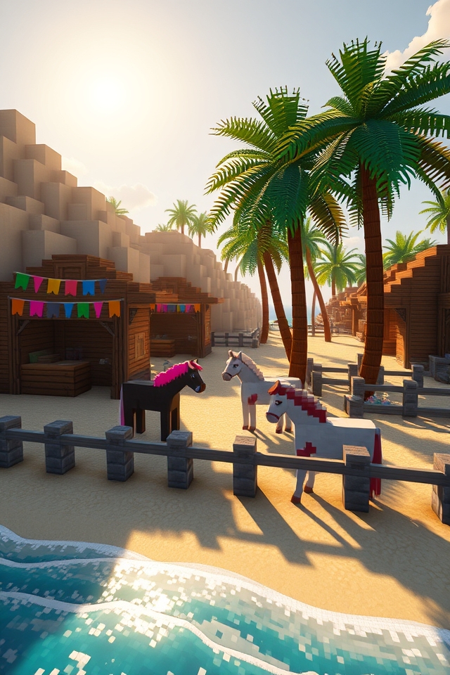 beachside horse stable design