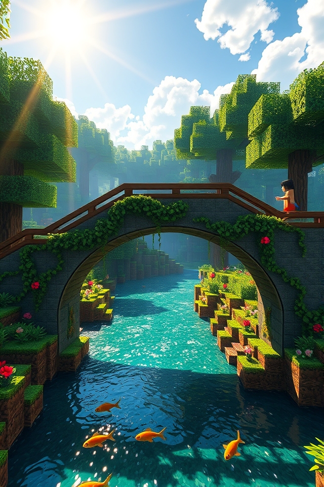 biome themed bridge designs