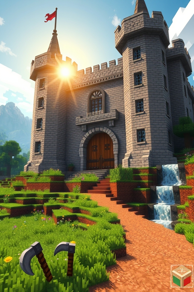 build a medieval castle