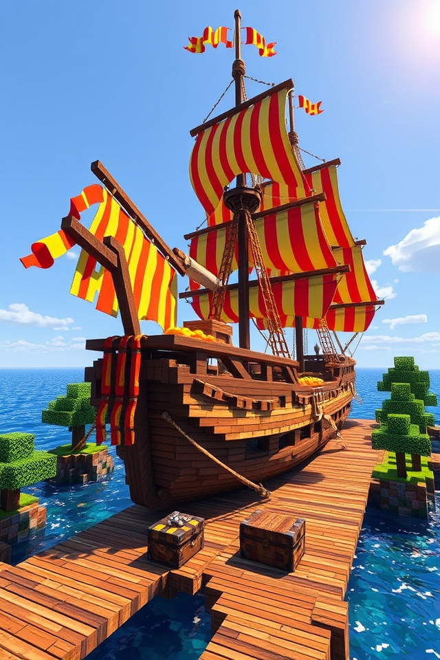 build an authentic pirate ship