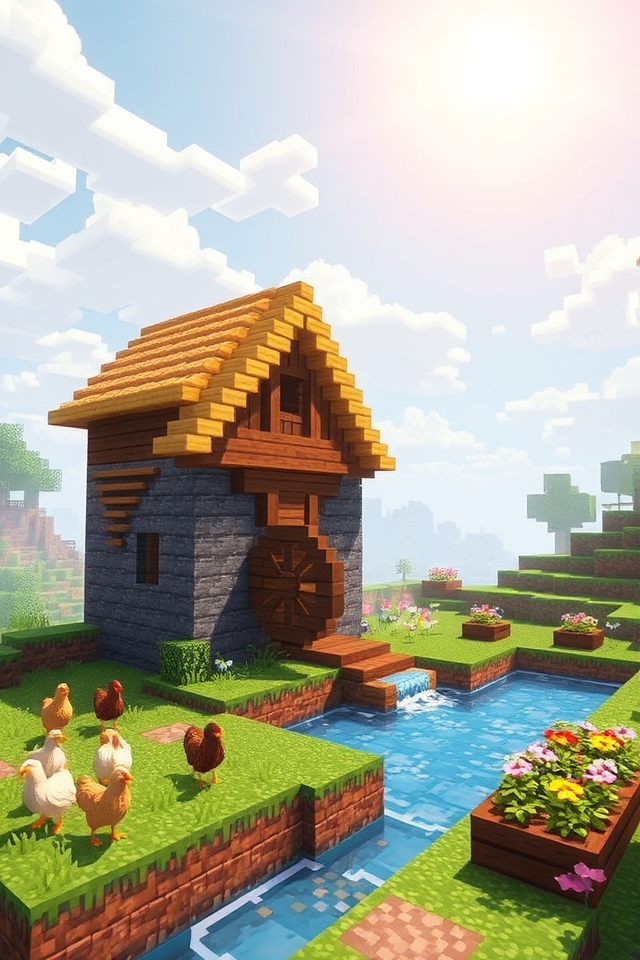 charming and functional chicken habitat