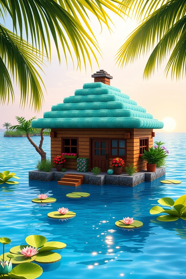 charming aquatic bungalow retreat