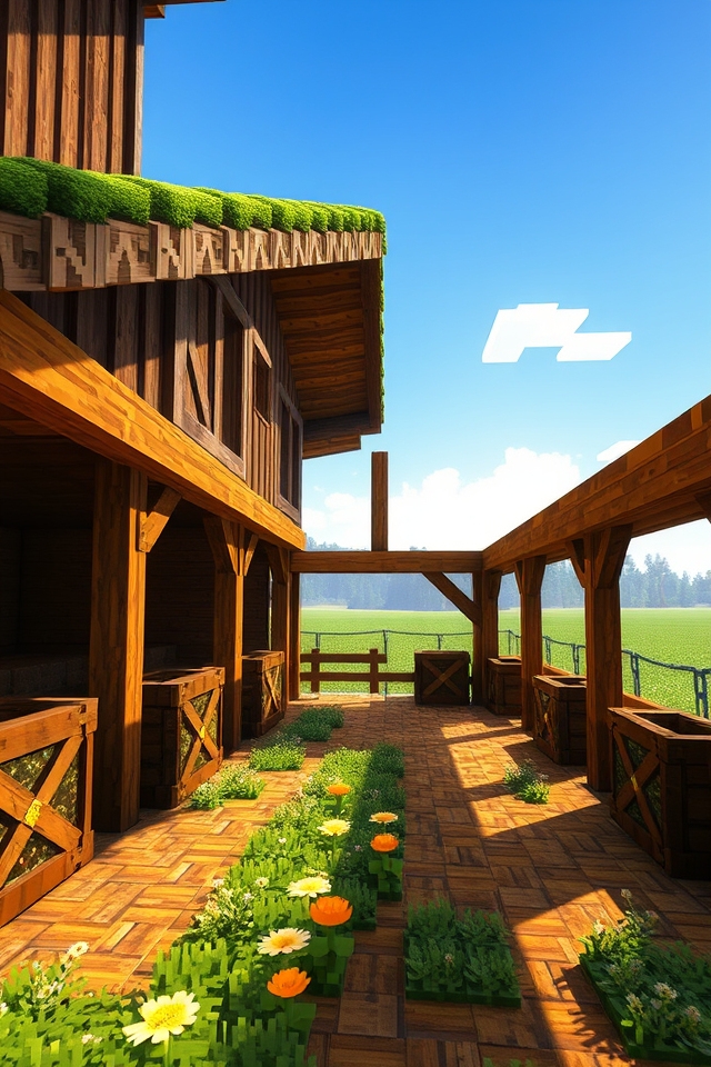 charming rustic horse barn