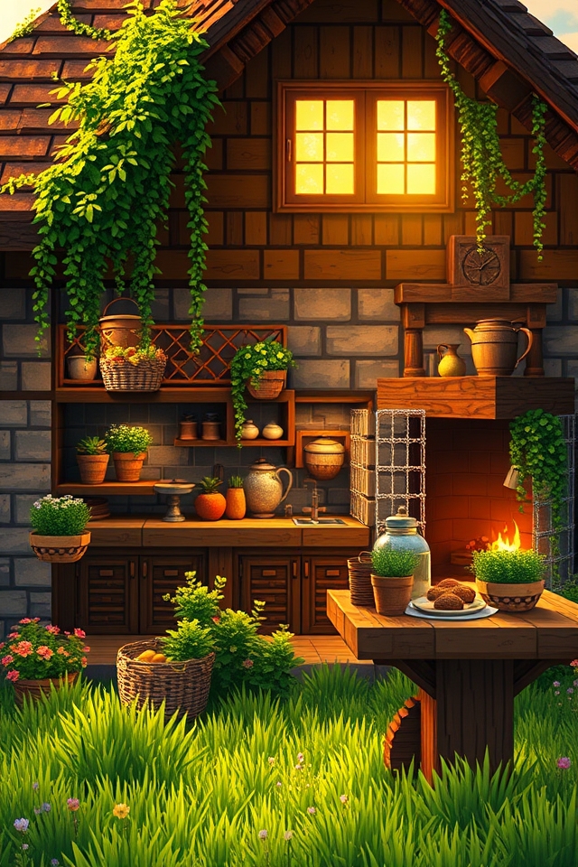 charming rustic kitchen aesthetics