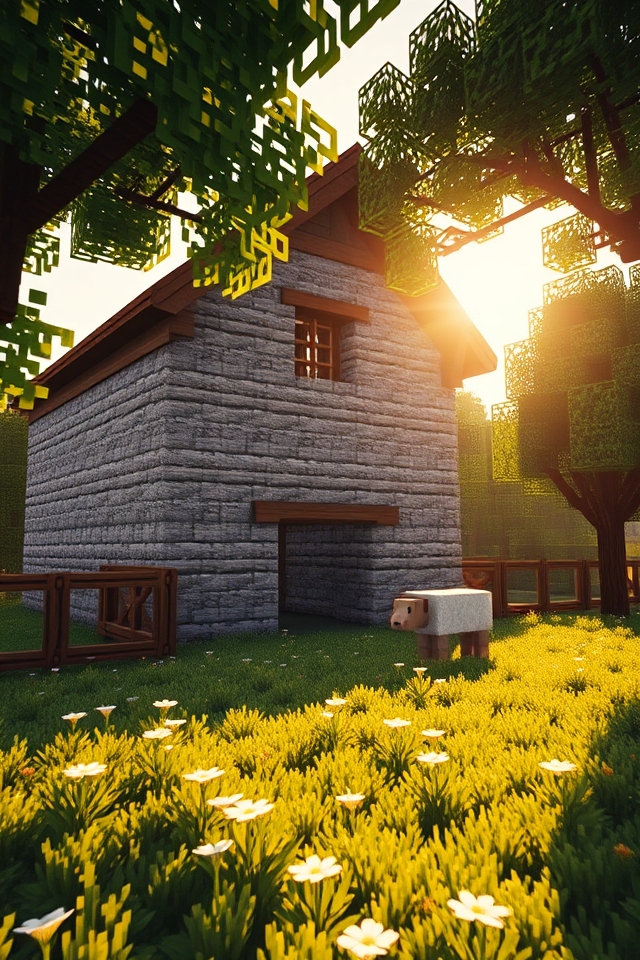 charming rustic stone barn
