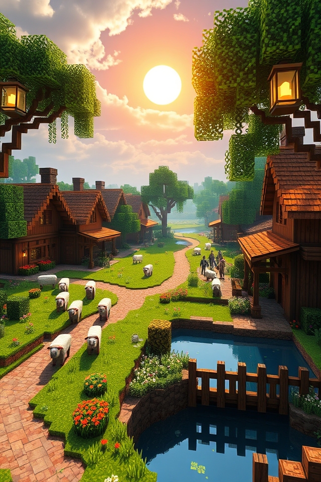 charming rustic village life