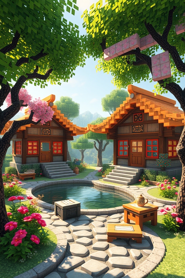 charming tranquil tea house