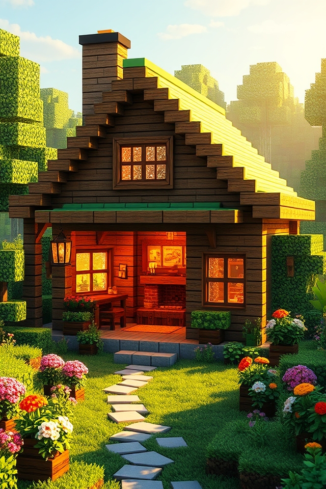 charming warm cottage design