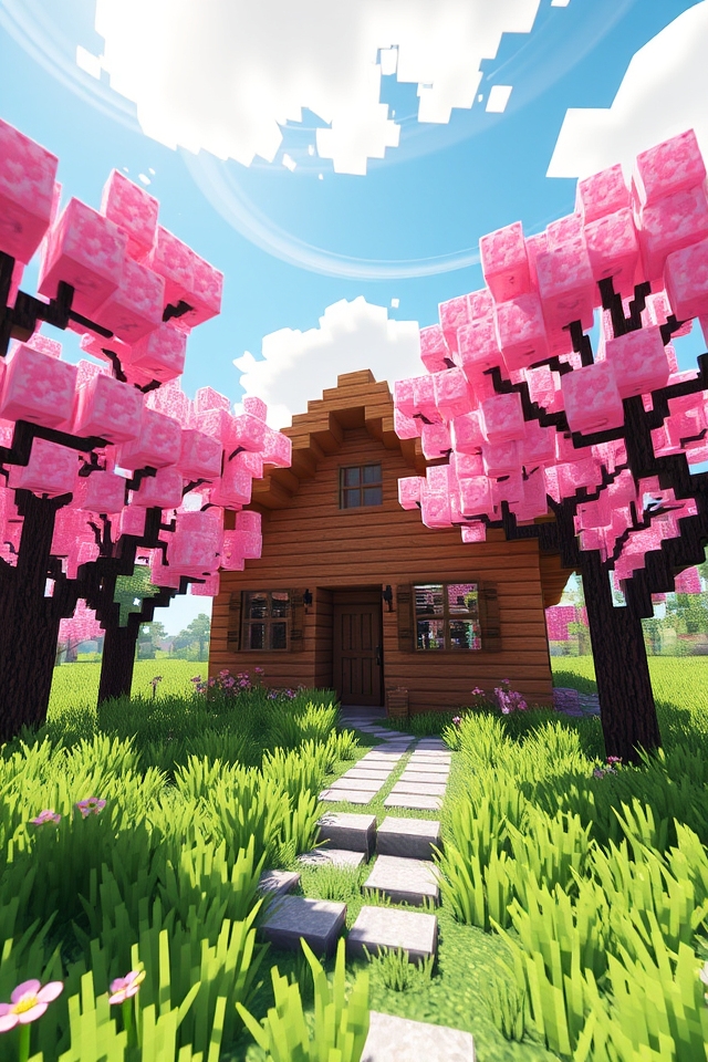 cherry blossom cottage build