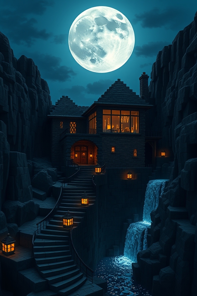 cliffside retreat with adventure